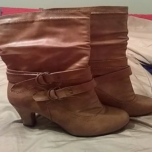 Half Leg High Heel Boots